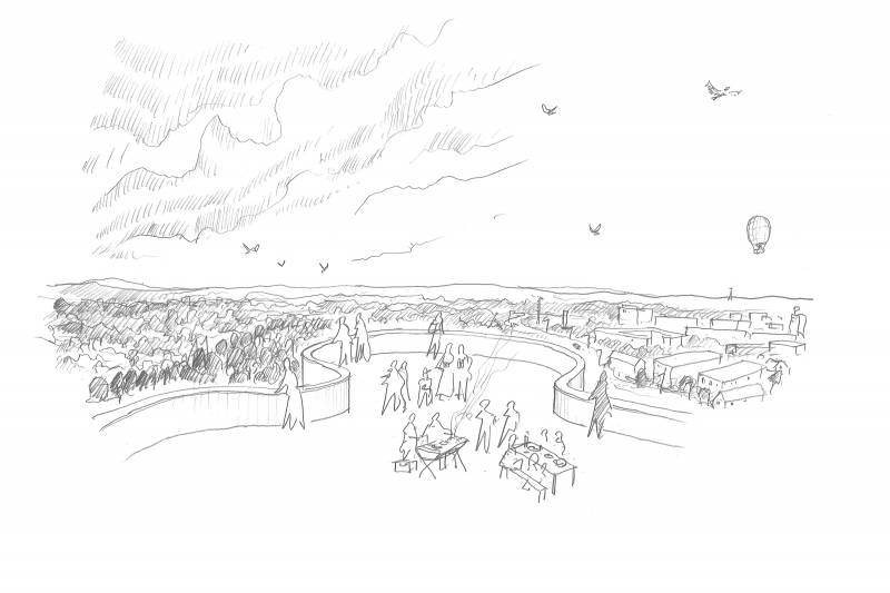 205.V+.ChateauLuxembourg.Dessins.sur la terrasse LD